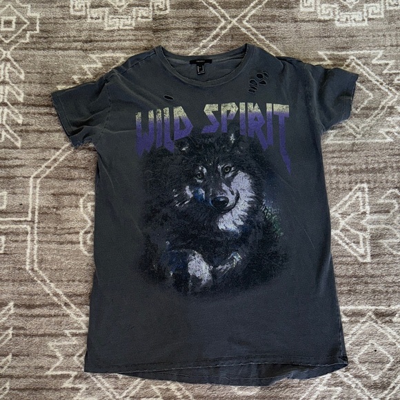 Graphic T-Shirt Dress - Picture 1 of 5